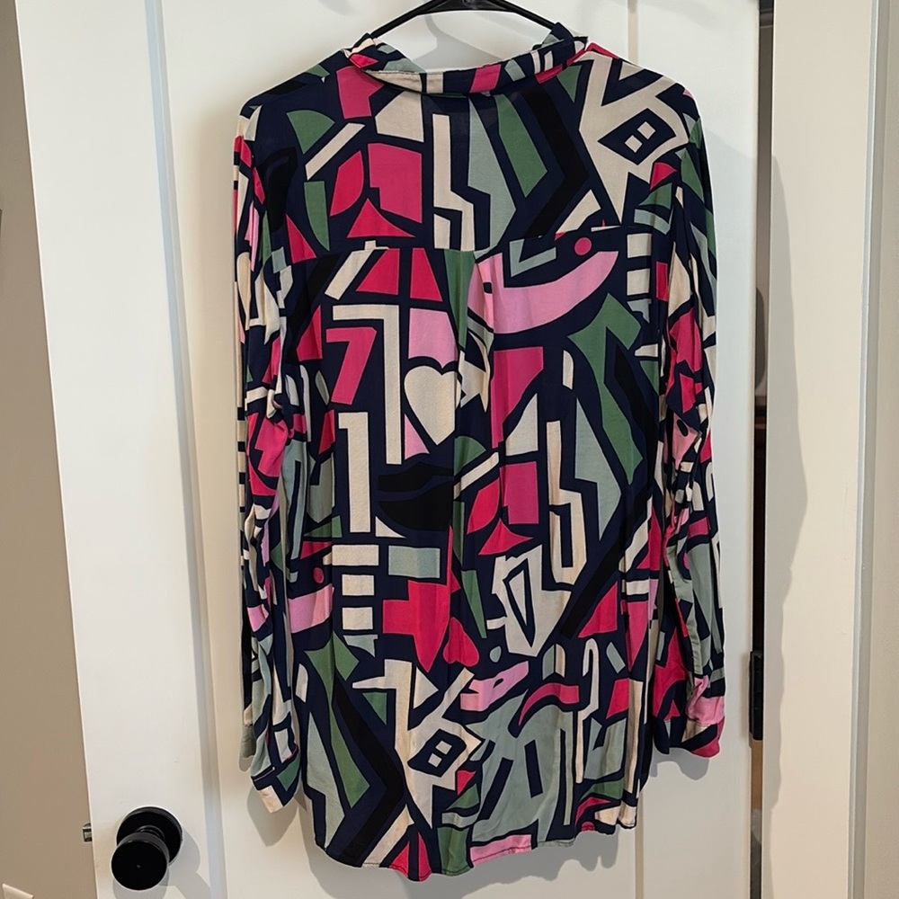 Multi Colored Button Up - Picture 5 of 5